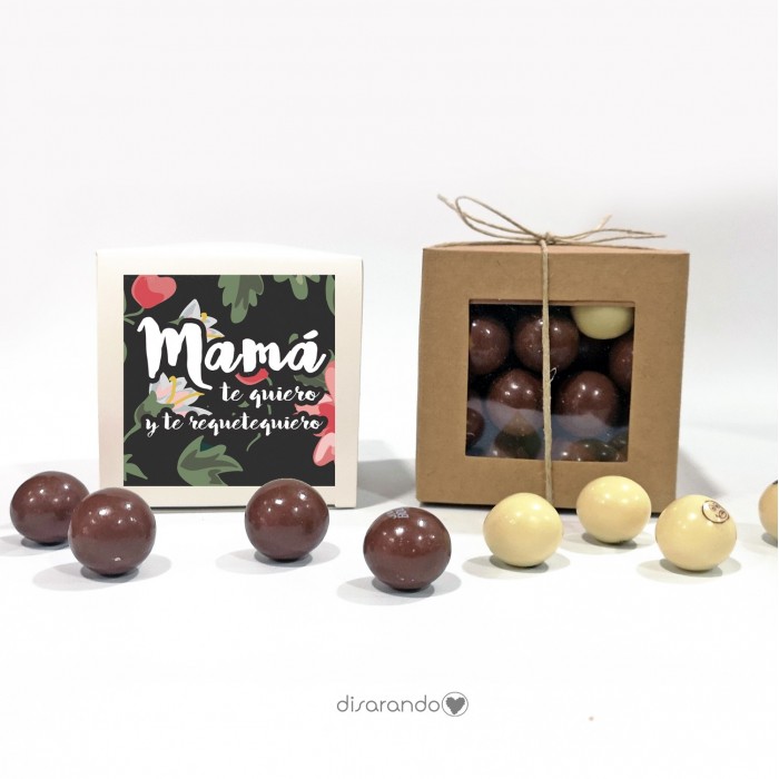 Caja Bombones Chocolate "Mamá"