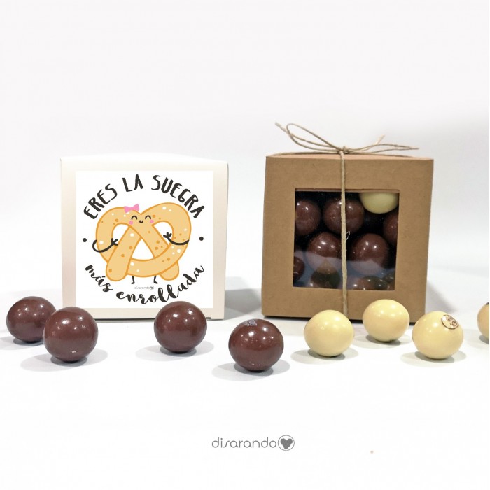 Caja Bombones Chocolate "Suegra"