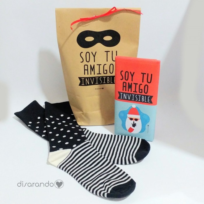 Sobre Bonito "Amigo Invisible"