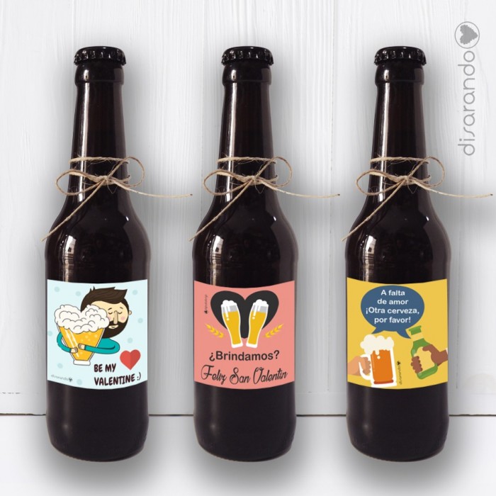 Botellín Cerveza Artesana San Valentín