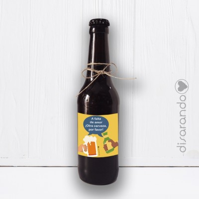 Botellín Cerveza Artesana San Valentín