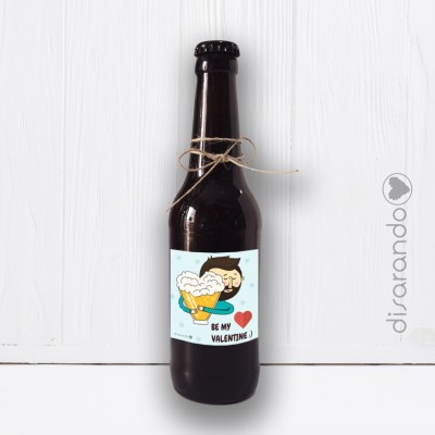 Botellín Cerveza Artesana San Valentín