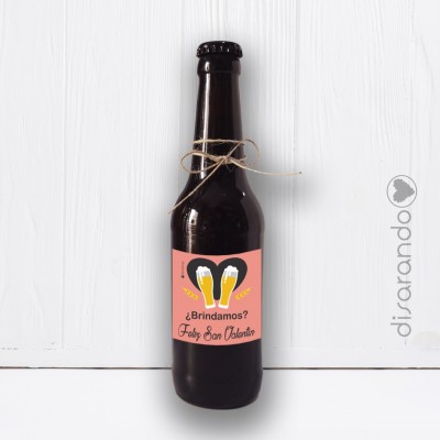 Botellín Cerveza Artesana San Valentín