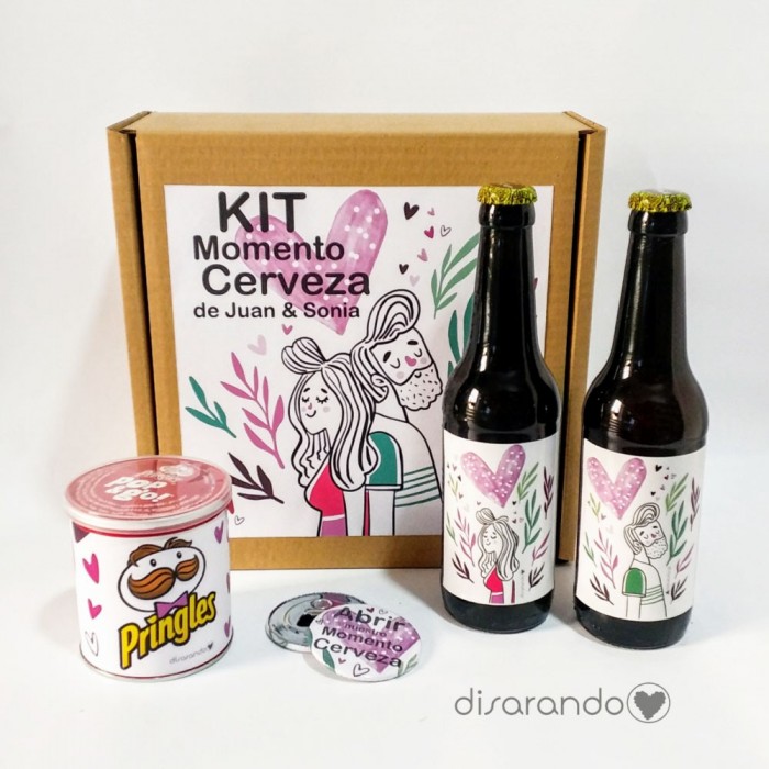 Kit Cerveza Love Personalizado