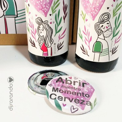 Kit Cerveza Love Personalizado