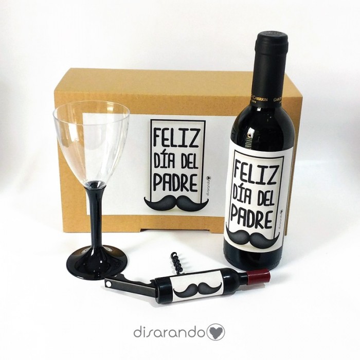 Kit Vino "Feliz Dia del Padre"