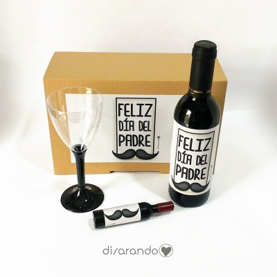Kit Vino "Feliz Dia del Padre"