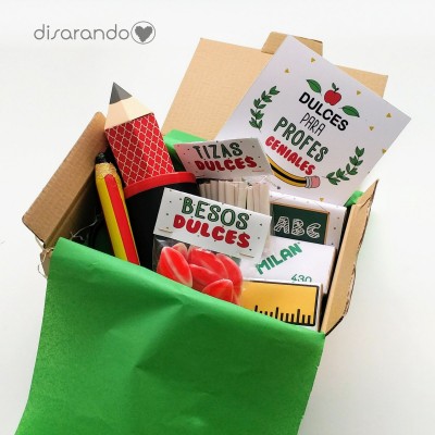 Kit Dulce Para Profes Geniales