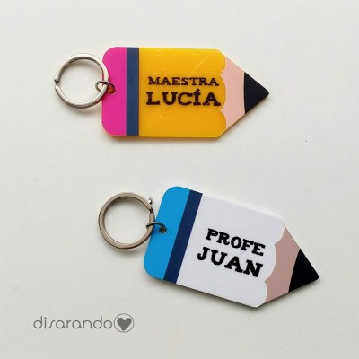 Llavero para profes