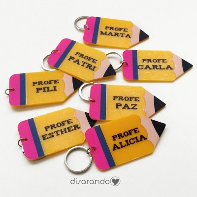 Llavero para profes