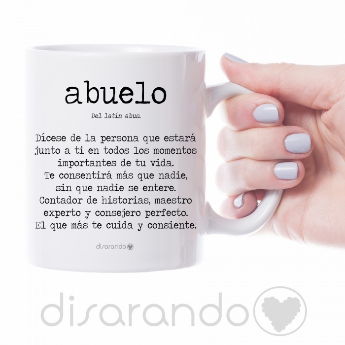 Taza definición personalizable "Abuelo"