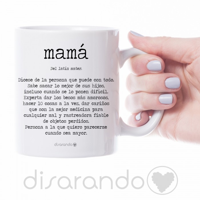 Taza definición personalizable "Mamá"