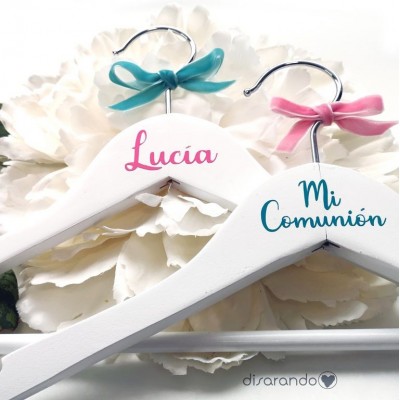 Percha Personalizable Niñ@