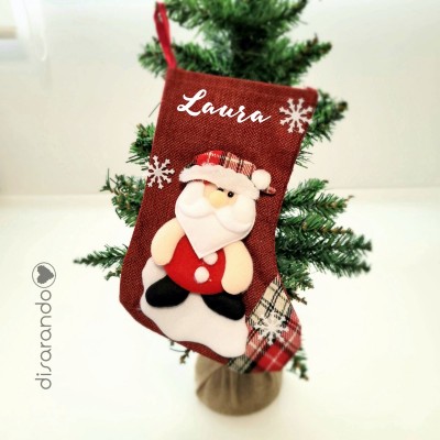 Calcetín Navidad Personalizable