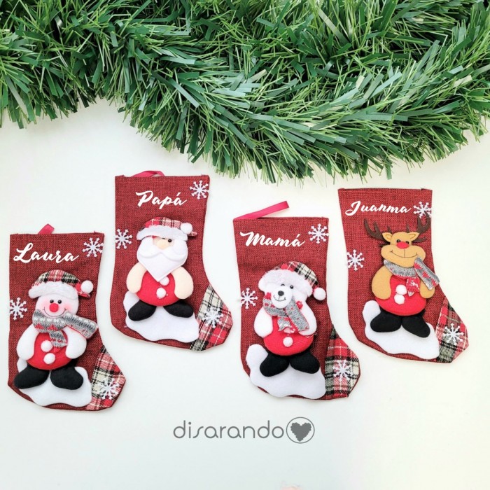 Calcetín Navidad Personalizable