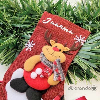 Calcetín Navidad Personalizable