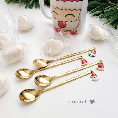 Taza Dulce + Cuchara Navidad