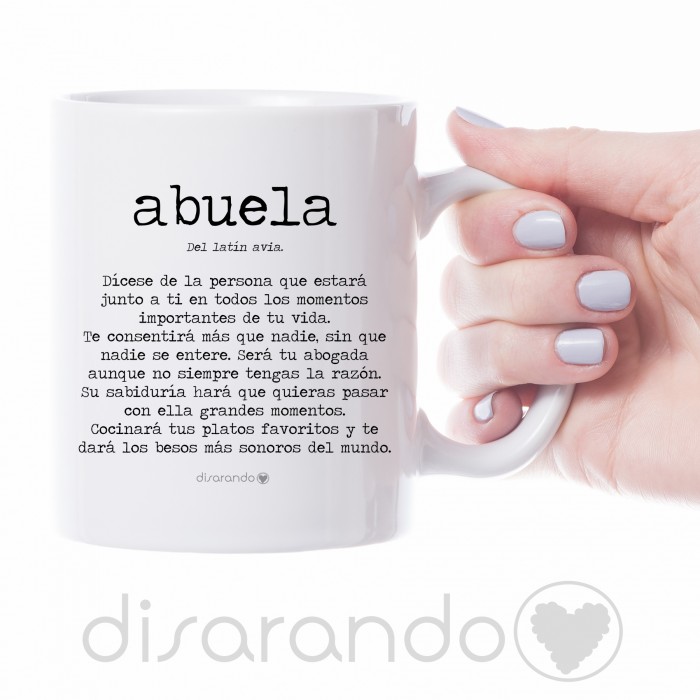 Taza definición "Abuela"