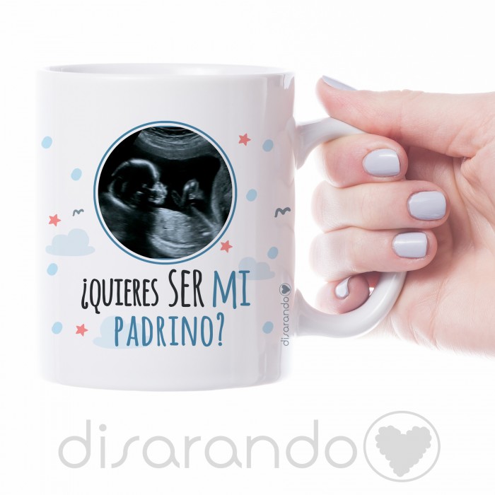Taza-Eco "¿Quieres ser mi padrino?"
