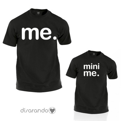Camiseta "Yo. Mini yo." (varios colores, también inglés)