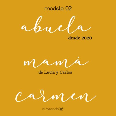 Camiseta Mamá (varios modelos)