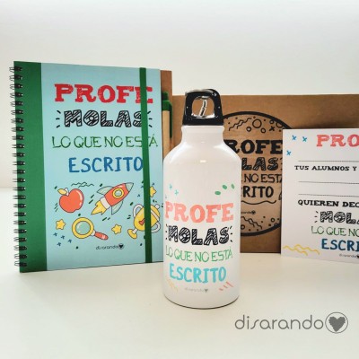 Kit "Profe molas lo que no está escrito"