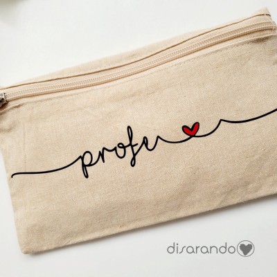 Estuche "Profe corazón"