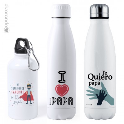 Bidón Acero "Papá" (tres tamaños, varios modelos)