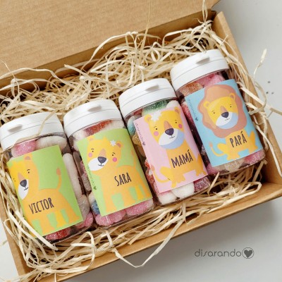 Caja dulce familia "Esta casa es muy dulce"