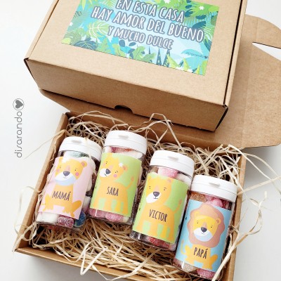 Caja dulce familia "Esta casa es muy dulce"