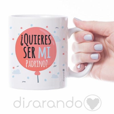 Taza "¿Quieres ser mi madrina?"