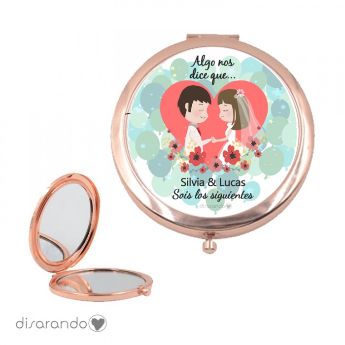 Espejo personalizable Sois los siguientes