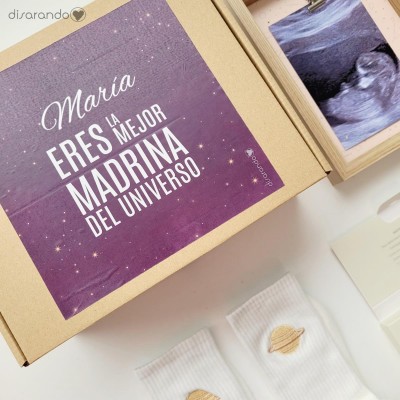 Kit "Eres la mejor madrina del universo" (personalizable)