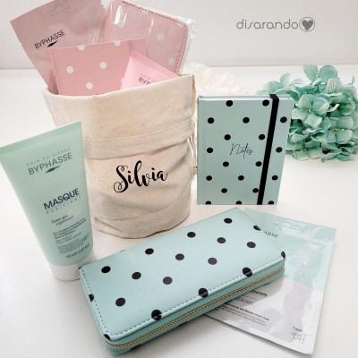 Cesta portatodo Dots Personalizable