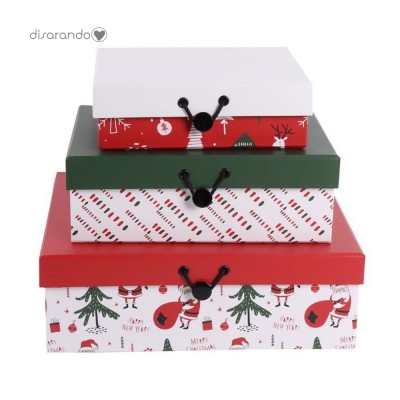 Caja Navidad Nombre (3 Tamaños)