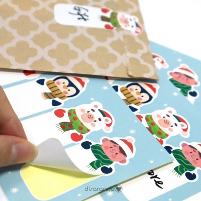 Etiquetas Regalos Navidad