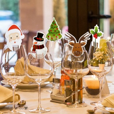 Identificador Navidad (5 piezas)
