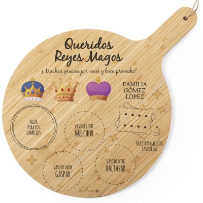 Bandeja para Reyes o Papá Noel