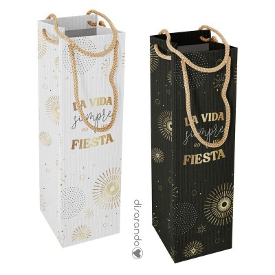 Vino + Bolsa "Feliz Año Nuevo"