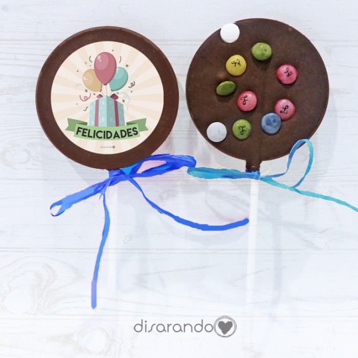 Piruleta Lacasitos "Felicidades"