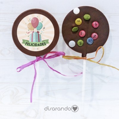 Piruleta Lacasitos "Felicidades"