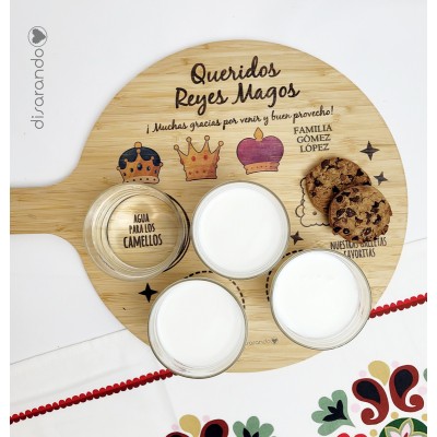 Bandeja para Reyes o Papá Noel