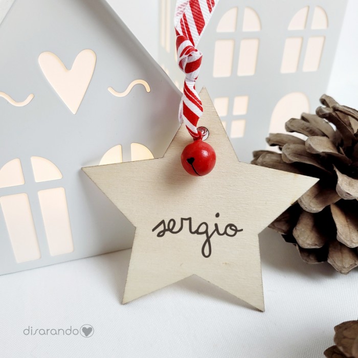 Bola Navidad Estrella
