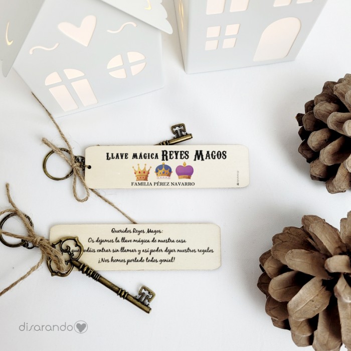 Llave Navidad (Reyes o Noel)
