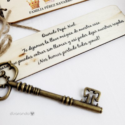 Llave Navidad (Reyes o Noel)