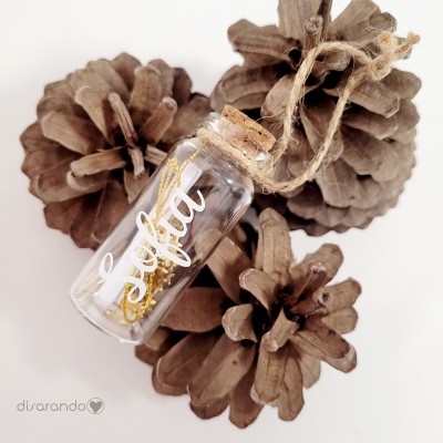 Botella Deseos Estrellas (personalizable)