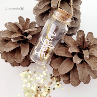 Botella Deseos Estrellas (personalizable)