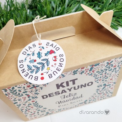 Kit Picnic Desayuno Navidad (personalizable)