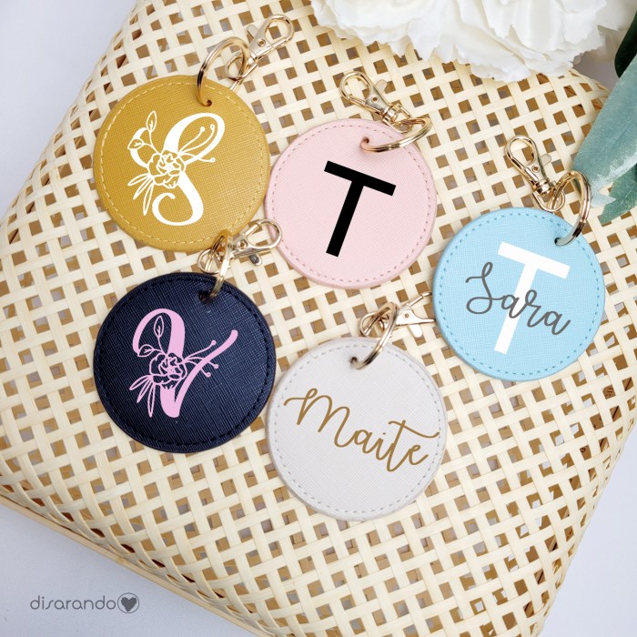 Llavero Piel Personalizable