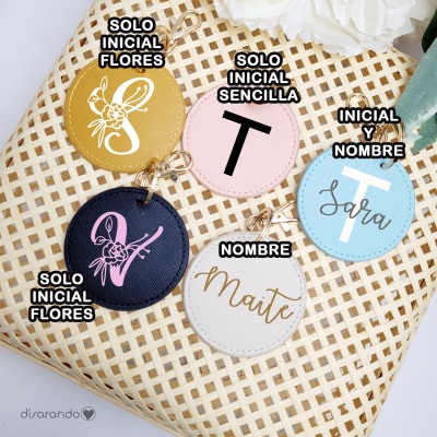 Llavero Piel Personalizable